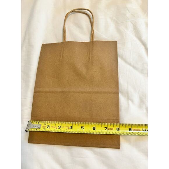 45pcs Brown Kraft Paper Bags 14" x 4.75" x 8",Handled, Shopping, Gift, - Picture 5 of 6